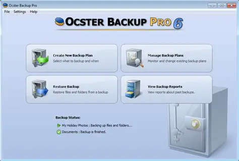 Key Features of Ocster Backup Pro