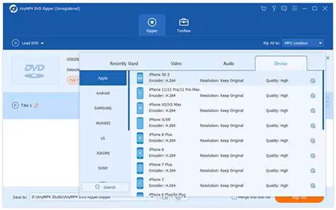 Key Features of Odin iPod DVD Ripper