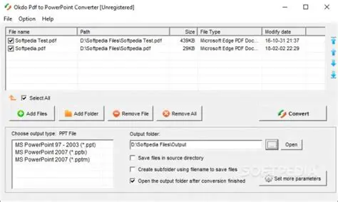 Key Features of Okdo PowerPoint to Image Converter