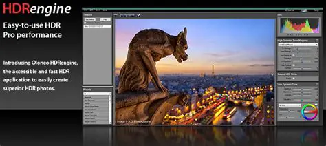 Key Features of Oloneo HDRengine