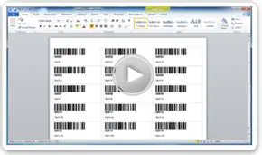 Key Features of OnBarcode Barcode for Word Addin