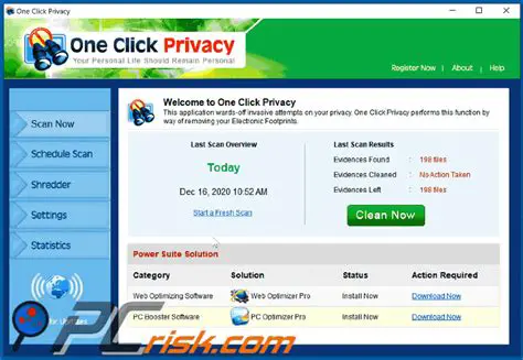 Key Features of One Click Privacy