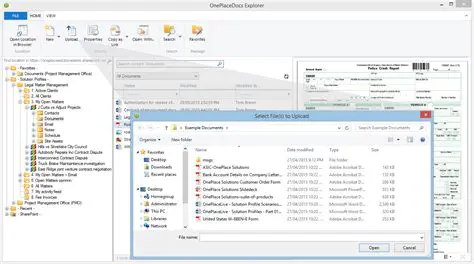 Key Features of OnePlaceDocs Explorer
