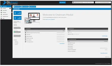 Key Features of OnStream Webinars