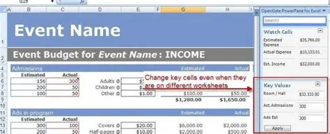 Key Features of OpenGate PowerPane for Excel
