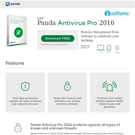 Key Features of Panda Antivirus Pro 2016