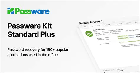 Key Features of Passware Kit Standard Plus Demo v3