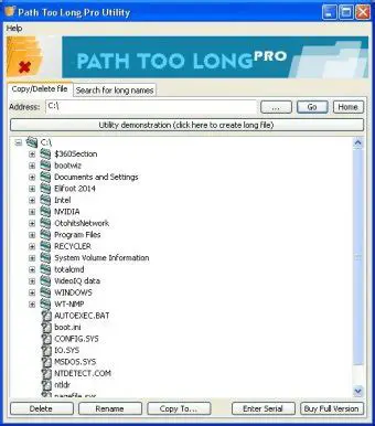 Key Features of Path Too Long Tool PRO