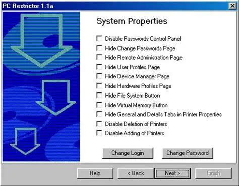Key Features of PC Restrictor