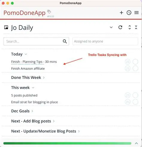 Key Features of PomoDoneApp