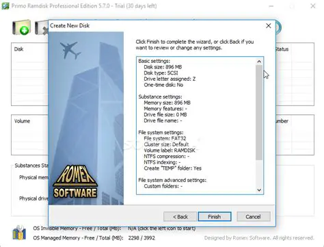 Key Features of Primo Ramdisk Professional Edition