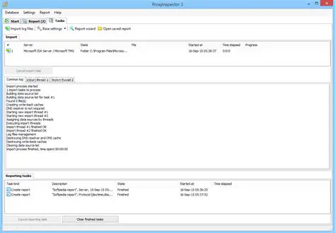 Key Features of ProxyInspector for WinGate