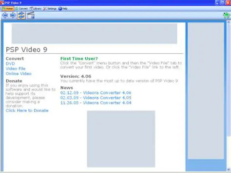 Key Features of PSP Video 9