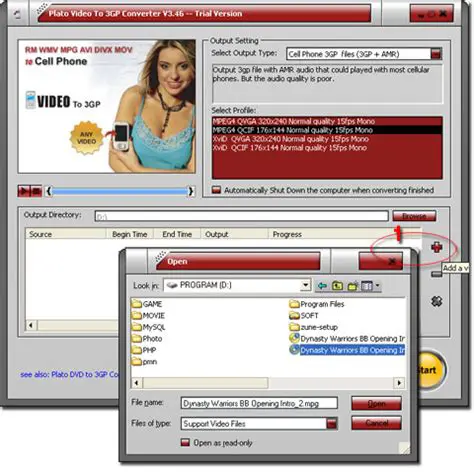 Key Features of Puma Video To 3GP Converter