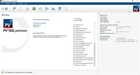 Key Features of PVSOL Premium