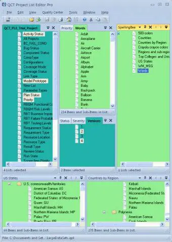 Key Features of QCT Project List Editor Pro
