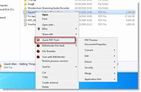 Key Features of Quick PDF Tools