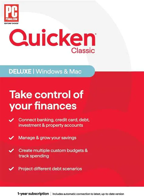 Key Features of Quicken Deluxe 2011