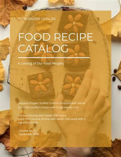 Key Features of Recipe Catalog