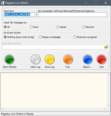 Key Features of Registry Watch