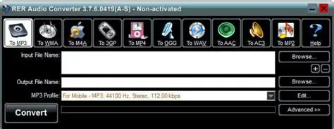 Key Features of RER Audio Converter