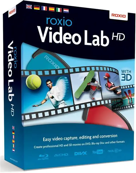 Key Features of Roxio Video Lab HD