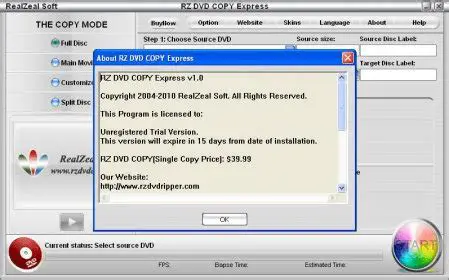 Key Features of RZ DVD COPY