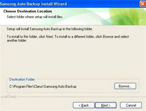 Key Features of Samsung Auto Backup