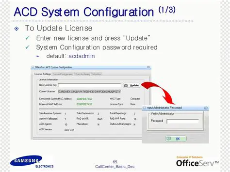 Key Features of Samsung OfficeServ ACD Call Centre