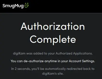 Key Features of Send to SmugMug