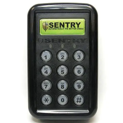 Key Features of Sentry Access Control System
