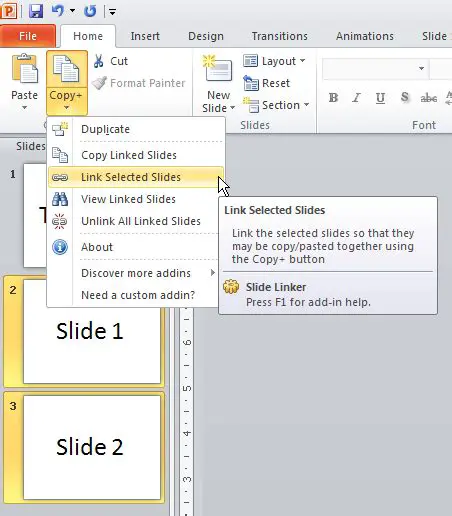Key Features of Slide Linker