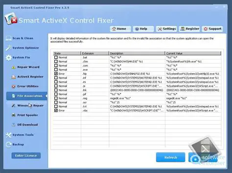 Key Features of Smart ActiveX Control Fixer Pro