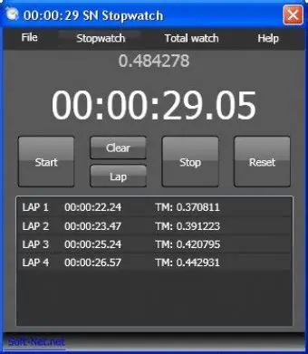 Key Features of SN Stopwatch