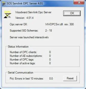 Key Features of SOS Servlink OPC Server