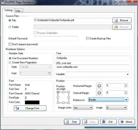 Key Features of SpeedPDF Page Numberer