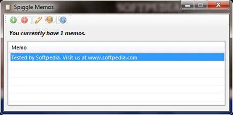 Key Features of Spiggle Memos
