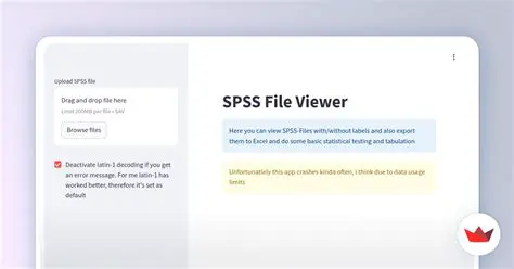 Key Features of SPSS Viewer