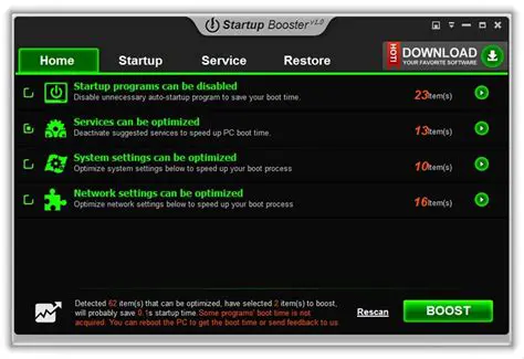 Key Features of Startup Booster