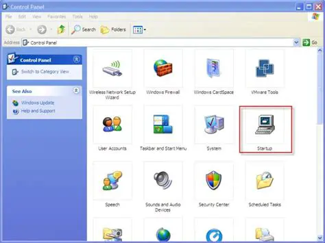Key Features of Startup Control Panel