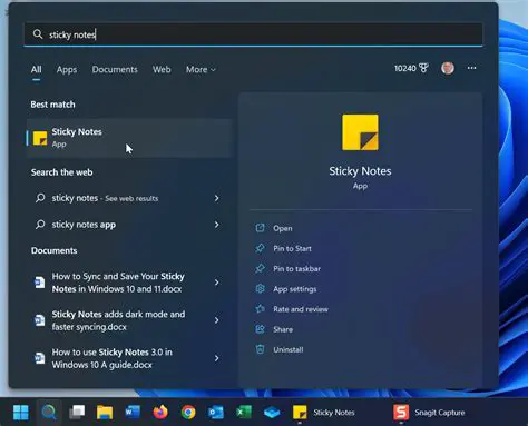 Key Features of StickyNote