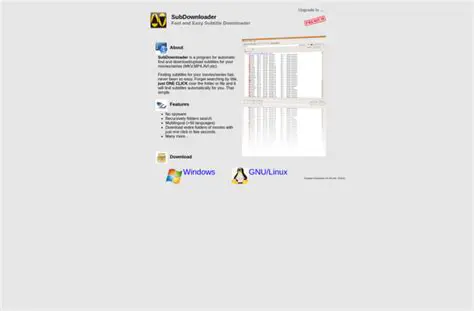 Key Features of Subdownloader