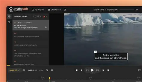 Key Features of Subtitle Maker