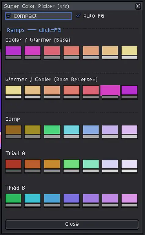 Key Features of Super Color Picker
