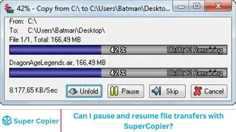 Key Features of SuperCopier