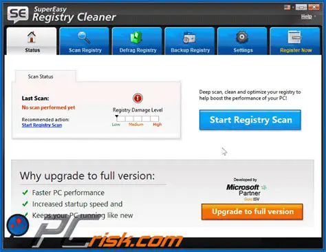 Key Features of SuperEasy Registry Cleaner