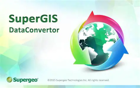 Key Features of SuperGIS DataConvertor