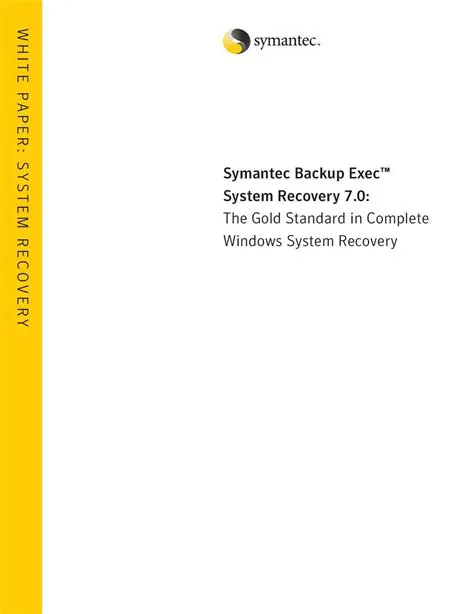 Key Features of Symantec Backup Exec