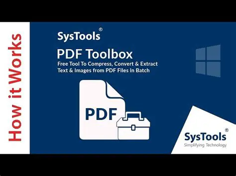 Key Features of SysTools PDF Toolbox