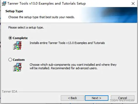 Key Features of Tanner Tools Examples and Tutorials
